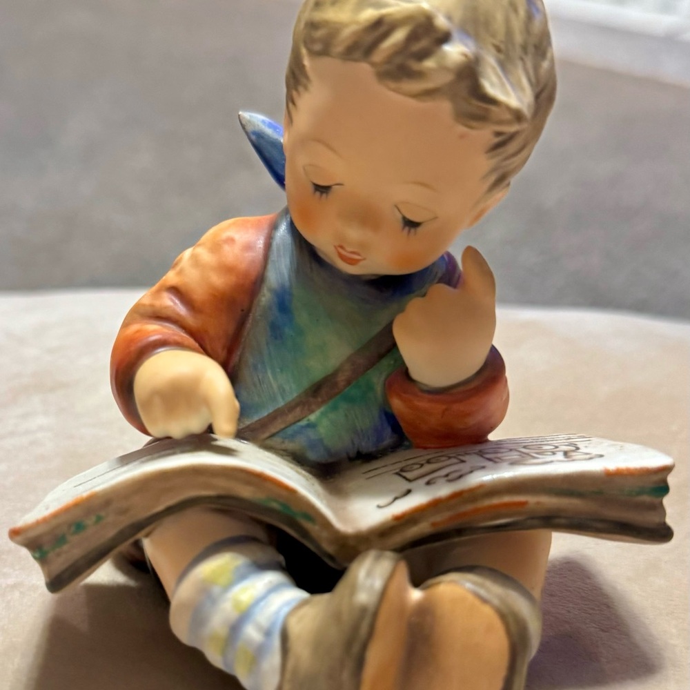 Vintage Hummel Goebel Thoughtful # 415 Figurine 1980 Rare W. Germany